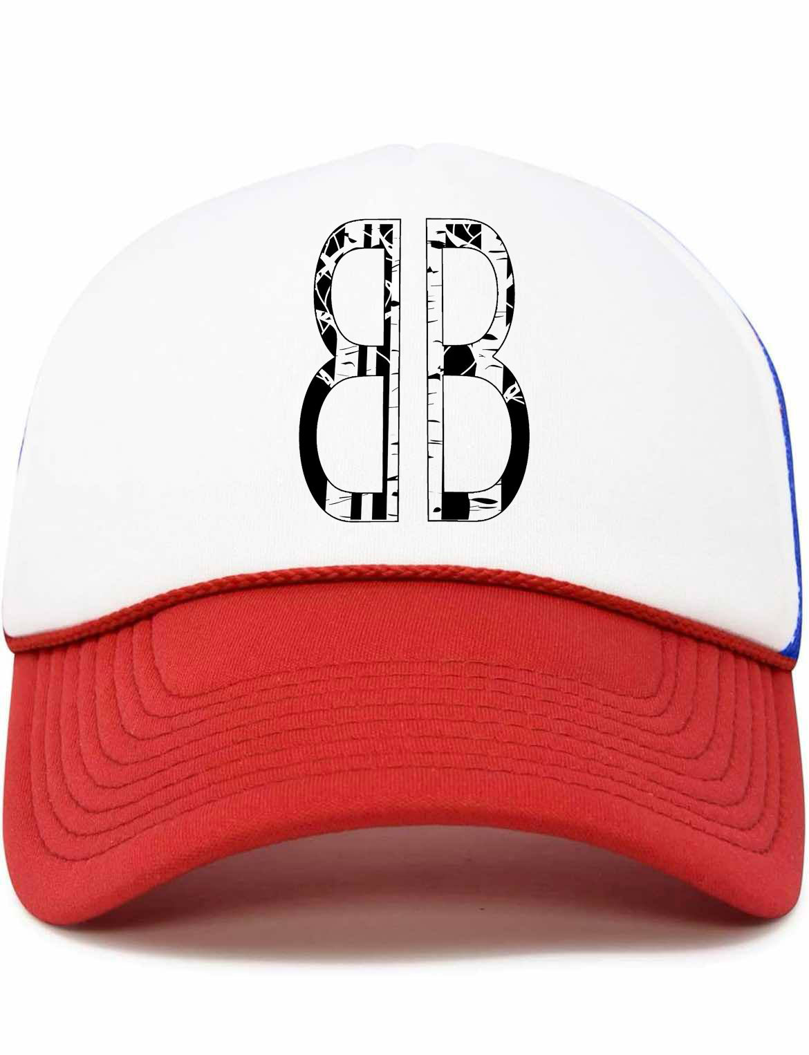 Baseball Cap Red, White and Blue With Logo