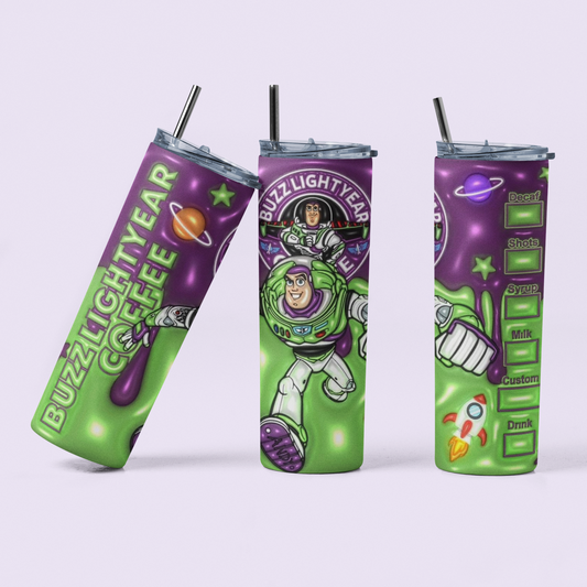 Buzz lightyear 20oz tumbler!
