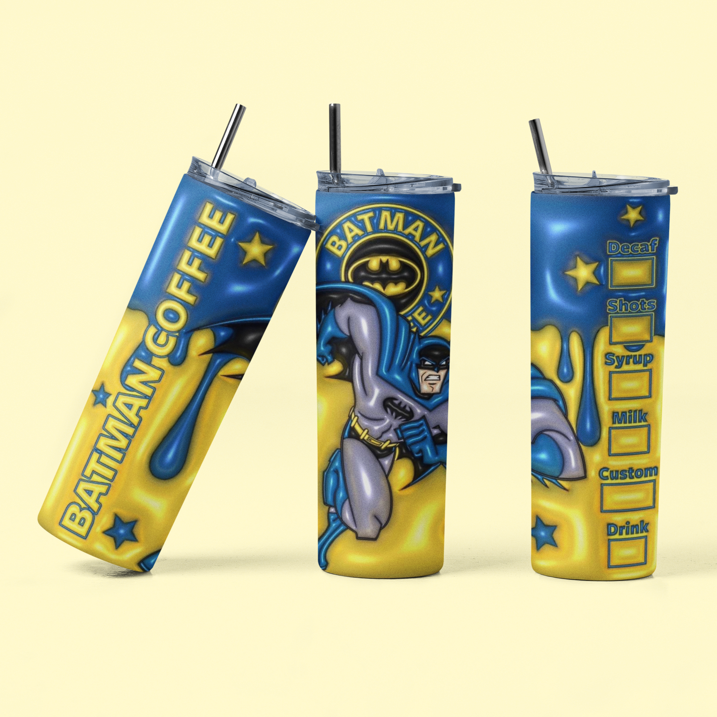 Batman 20oz tumbler!