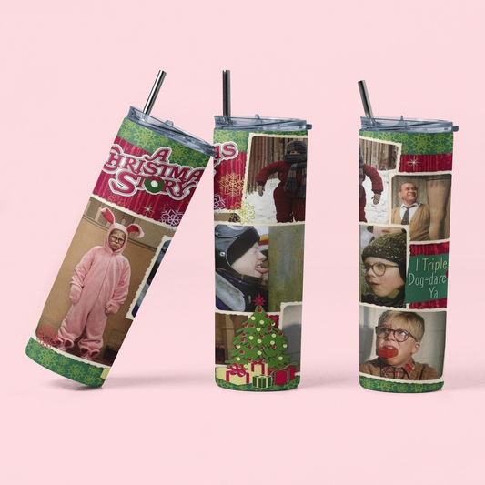 A Christmas Story 2 Skinny Tumbler!