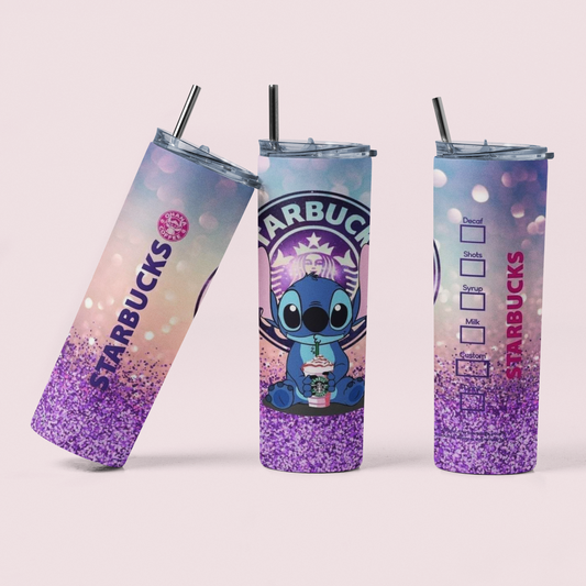 Stitch SB skinny tumbler!