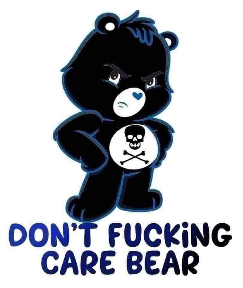 Don't fucking care bear - Coffee Mug