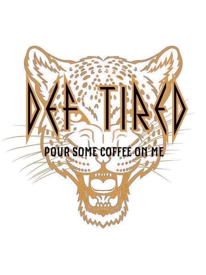 Def tired pour some coffee on me - Coffee Mug