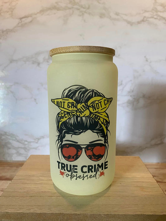 True Crime Obsessed - Color Changing Frosted Cup