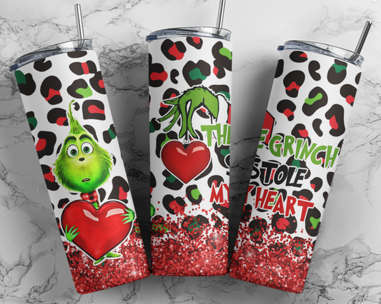 Stole My Heart - 20 oz Skinny Tumbler