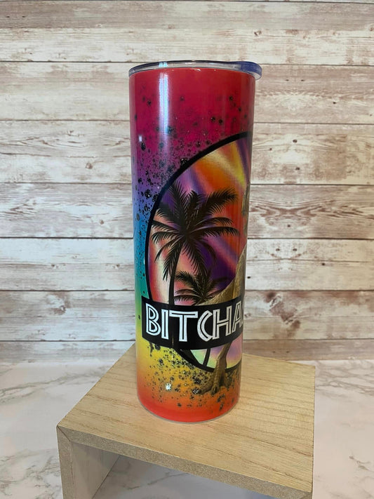 Bitchasaurus - Skinny Tumbler