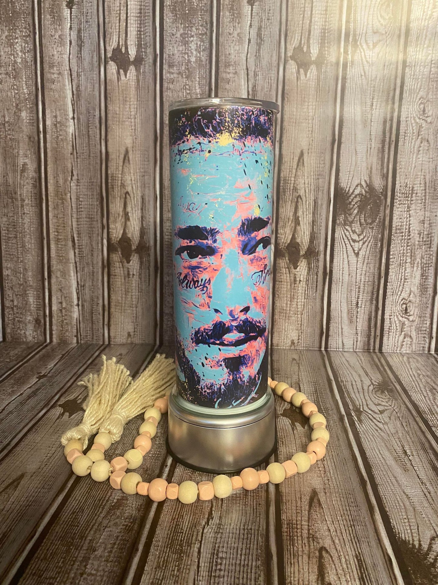 Artistic Post Malone - Skinny Tumbler