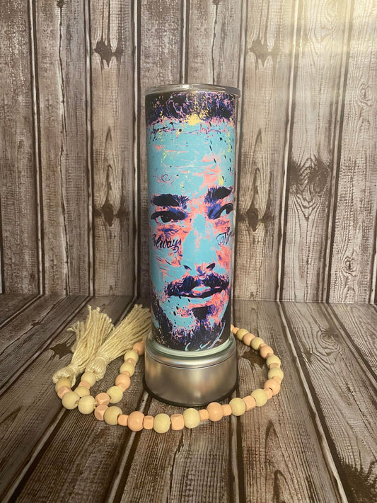 Artistic Post Malone - Skinny Tumbler