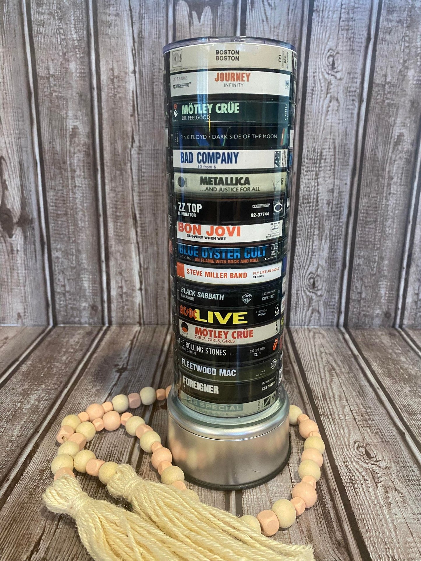 80's cassettes - Skinny Tumbler