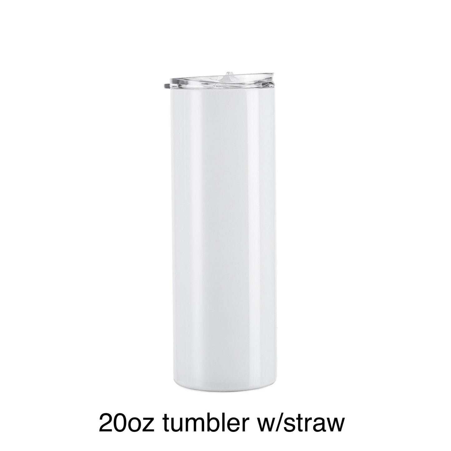 Customized Skinny Tumbler 20oz