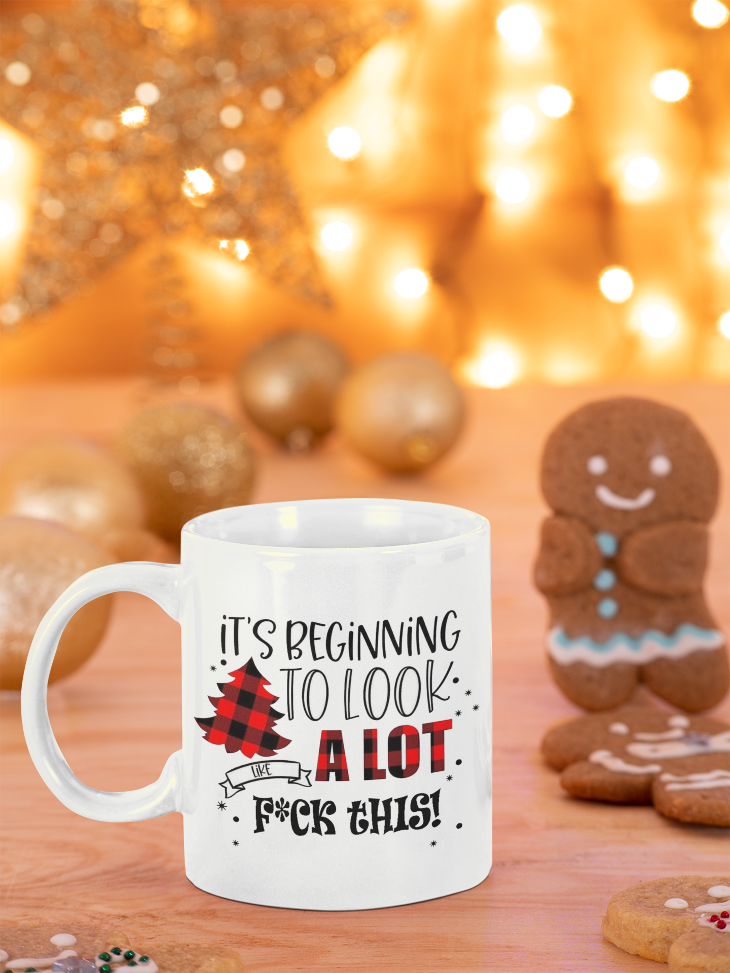 It's beginning to look a lot like fuck this! MUG