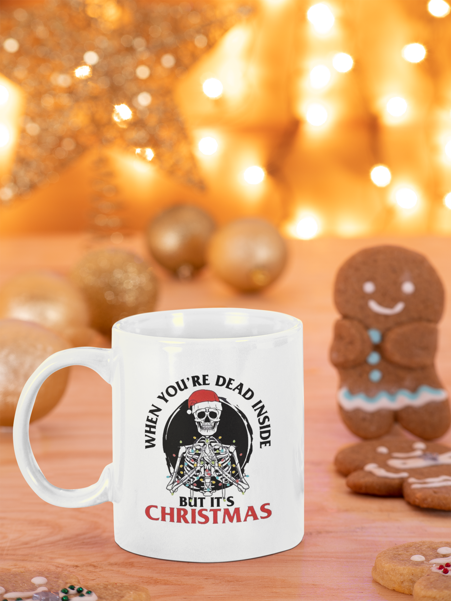 When you're dead inside but its Christmas! MUG