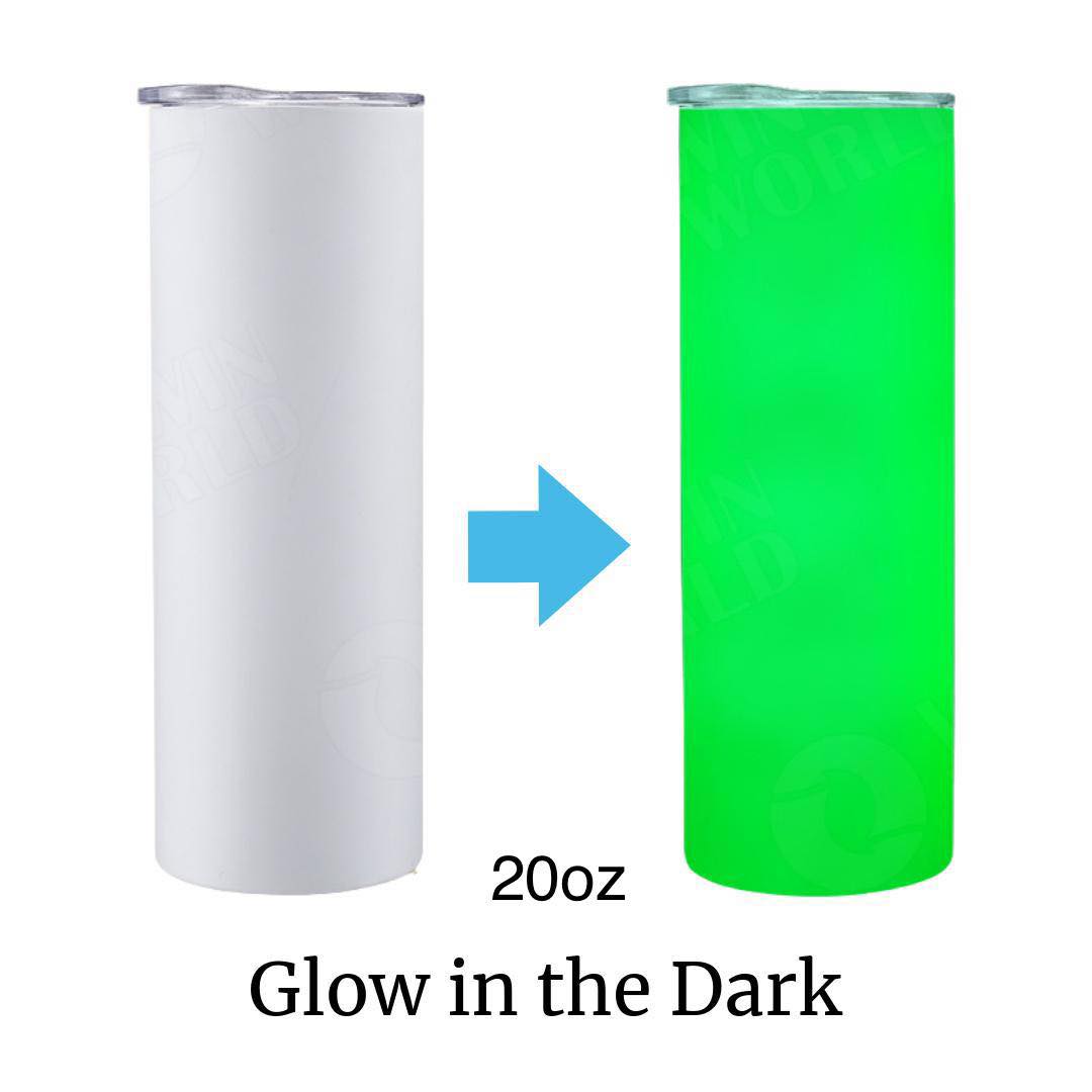 People give me the creeps - Glow in the dark 20oz Tumbler