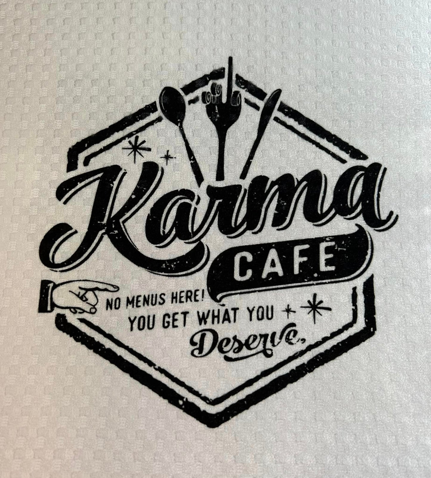 Karma cafe - Towel