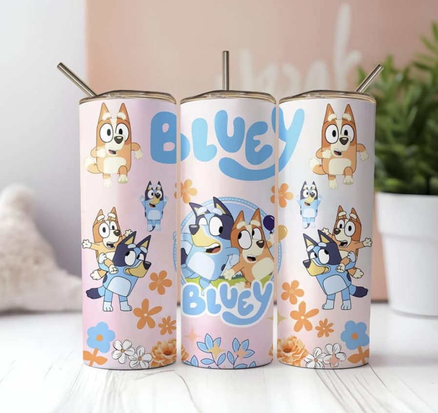 Bluey 3 20oz Tumbler