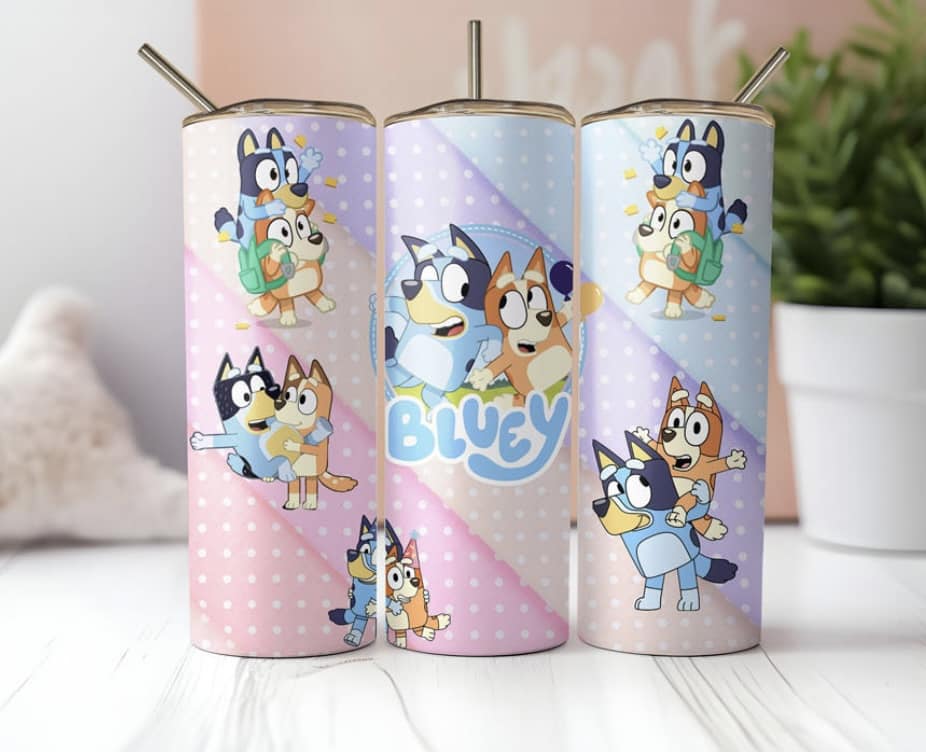 Bluey 10 20oz Tumbler