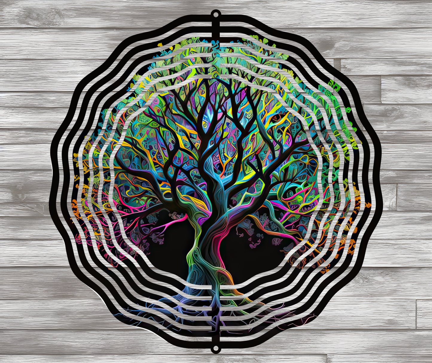 Colorful Tree Wind Spinner