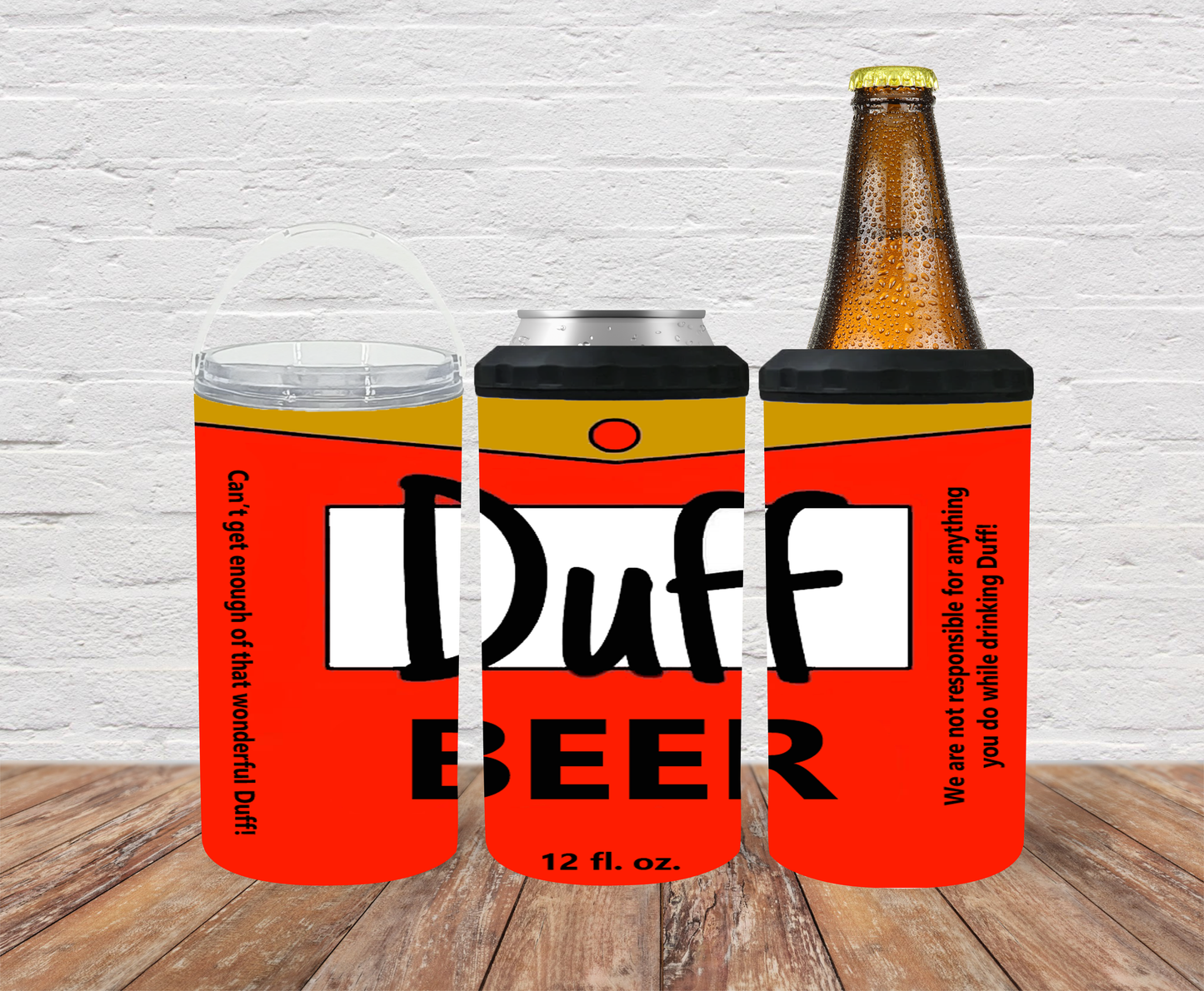 DUFF BEER Can Cooler