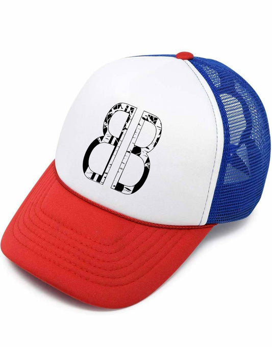 Baseball Cap Red, White and Blue With Logo