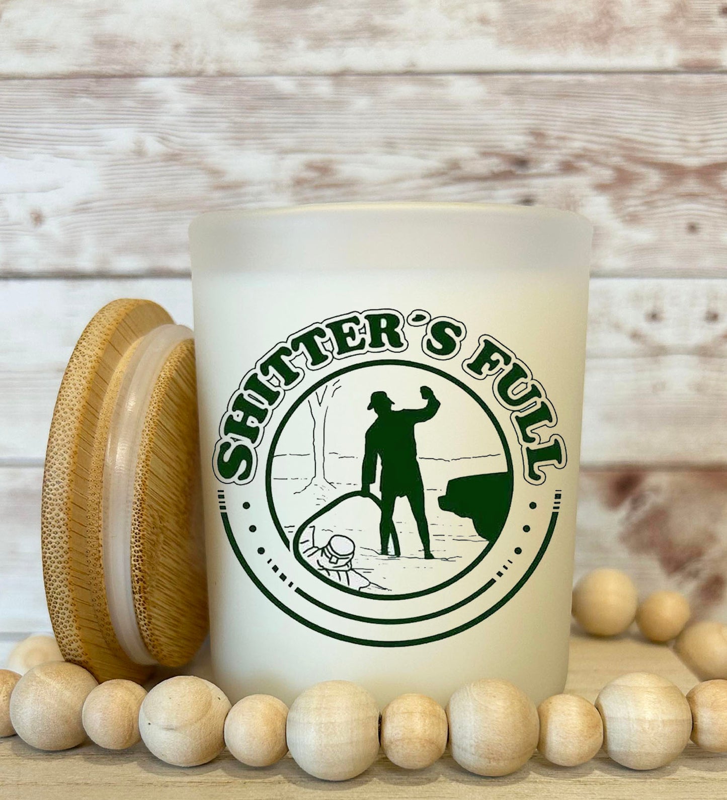 Shitters full Soy candle