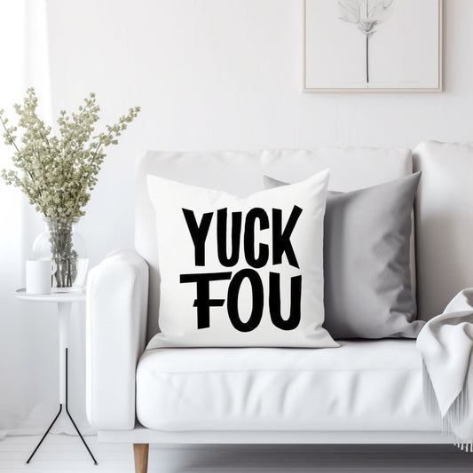 Yuck Fou - Throw Pillow Cover