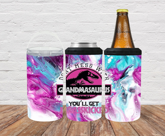 Don't mess with Grandmasaurus - Can Cooler