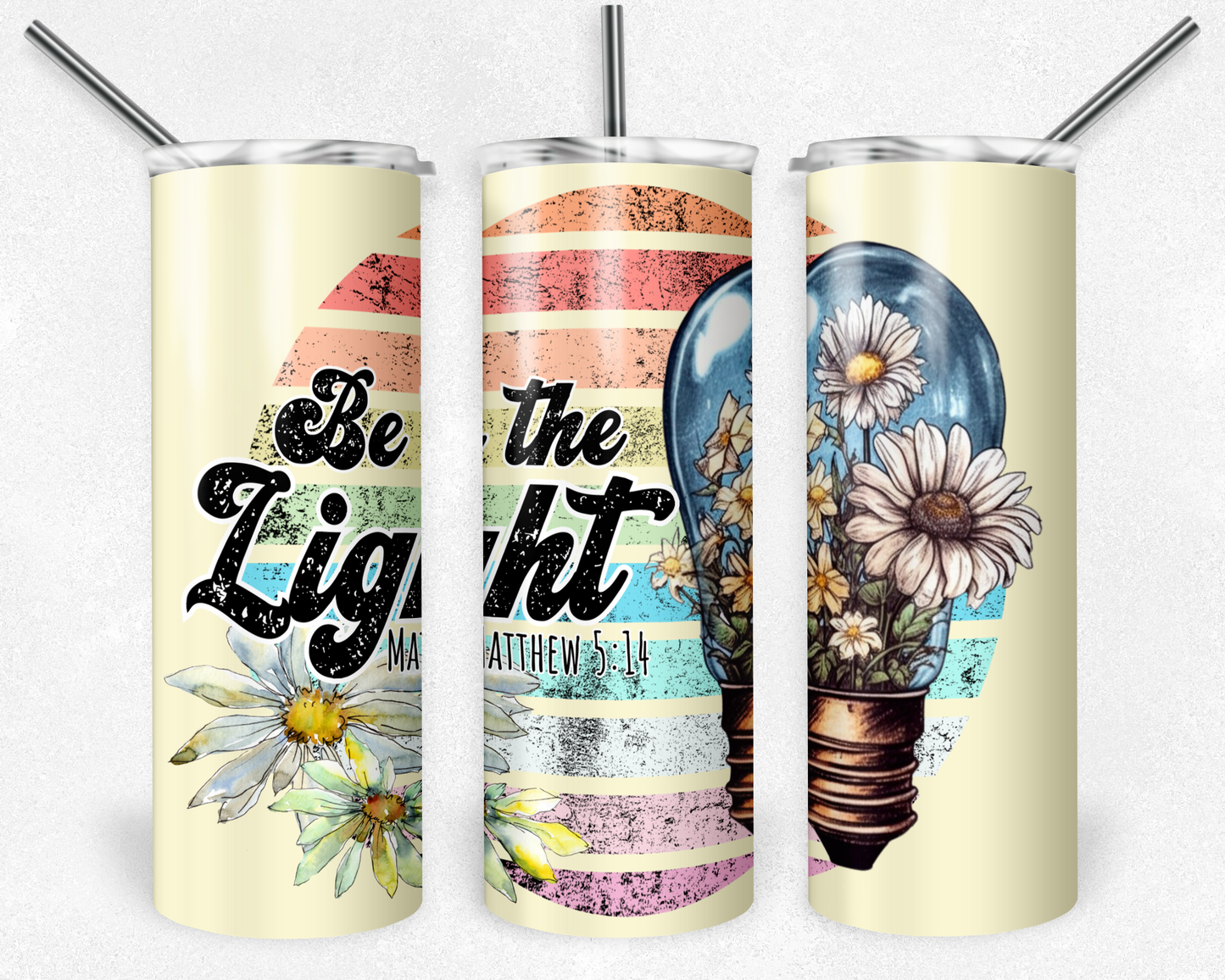 Be the light - Glow in the dark 20oz Tumbler