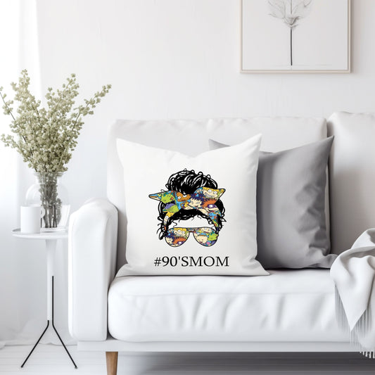 Rugrats 90's Mom - Throw Pillow Cover