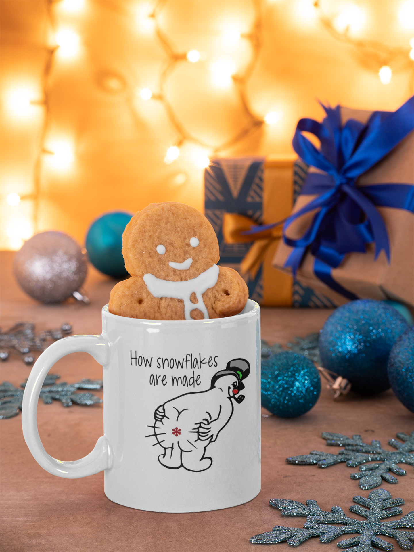 How snowflakes are made MUG