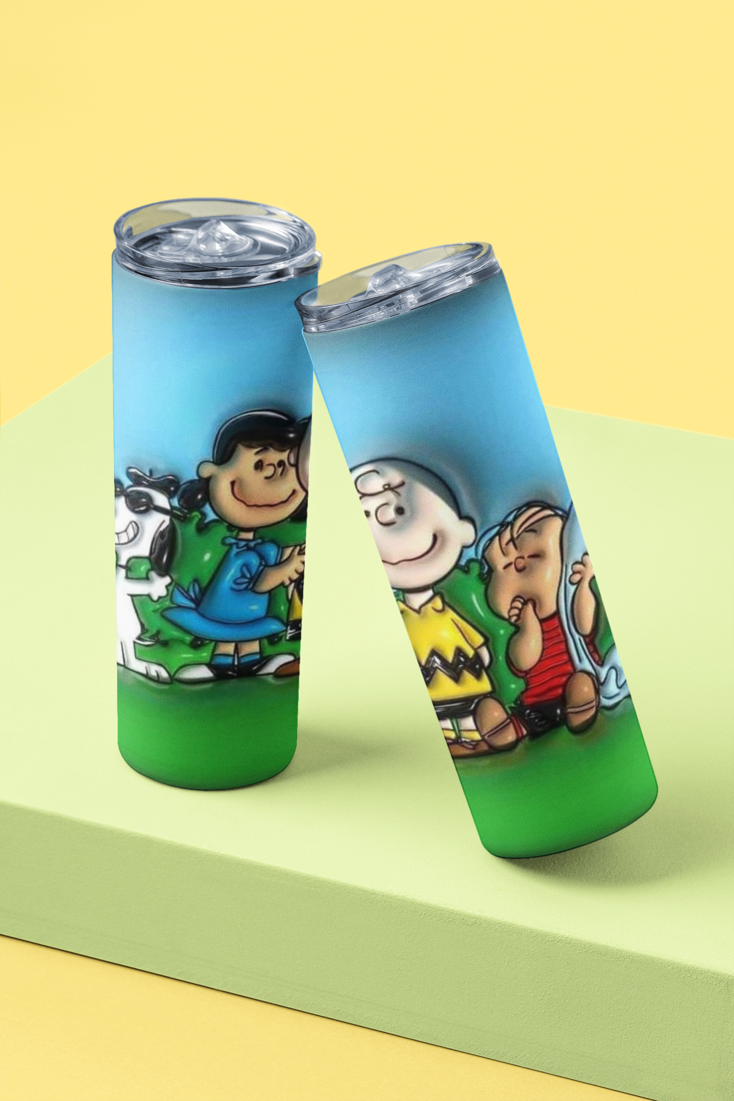 Charlie Brown skinny tumbler!