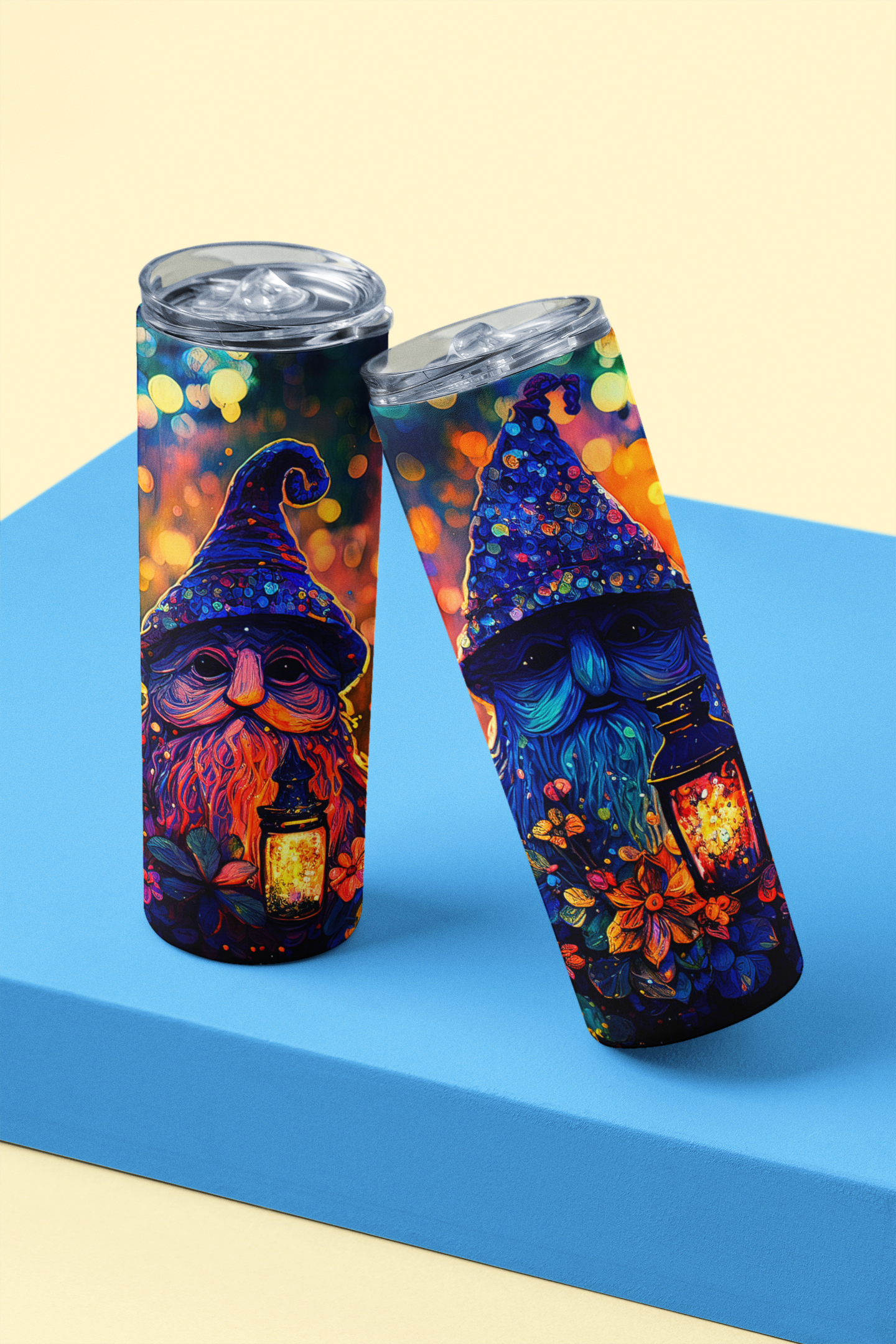 Colorful Gnomes - Glow in the dark 20oz Tumbler