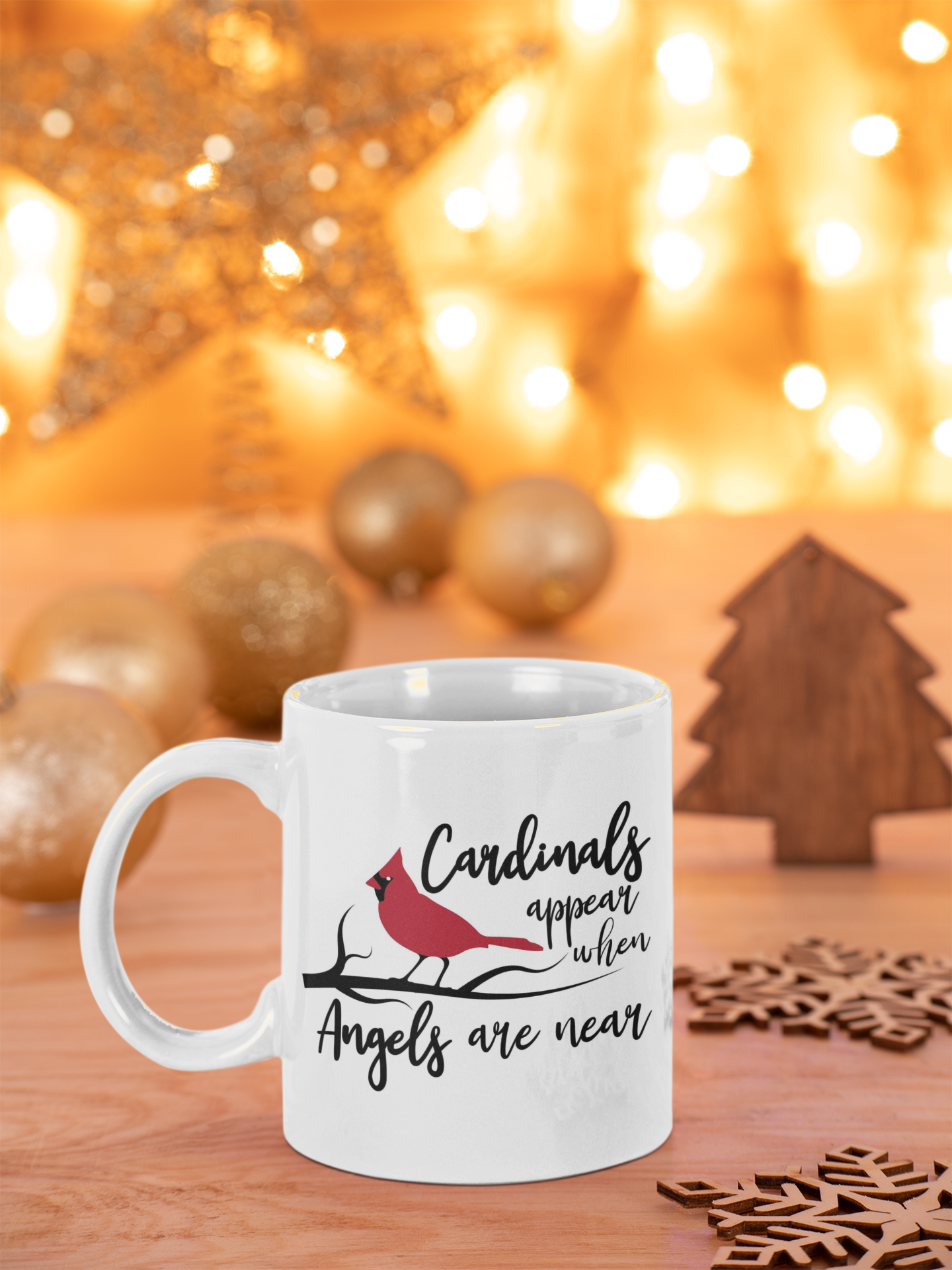 Cardinals appear when Angels are near! MUG