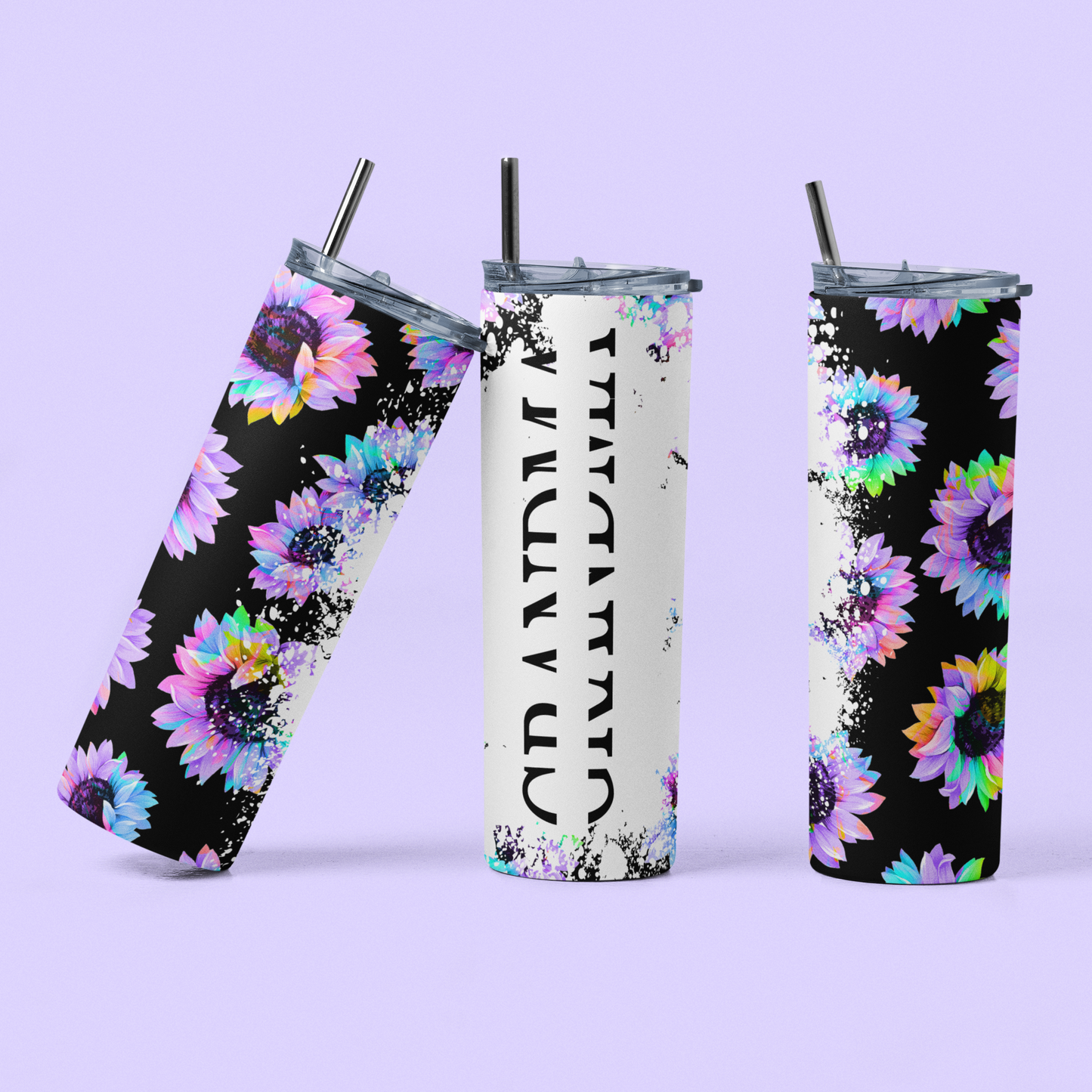 Floral GRANDMA! 20oz Tumbler