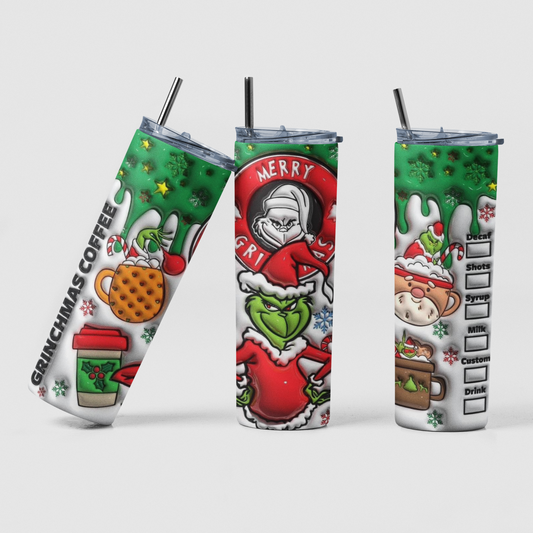 Merry Grinchmas Coffee 20oz Tumbler