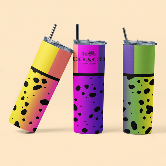 Colorful designer 20oz tumbler!