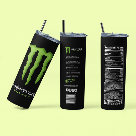 Monster Energy Drink 20oz Tumbler