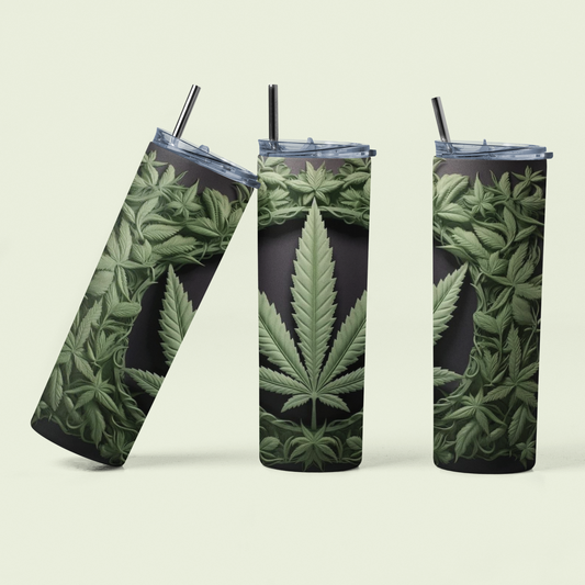 Green 420 20oz tumbler!