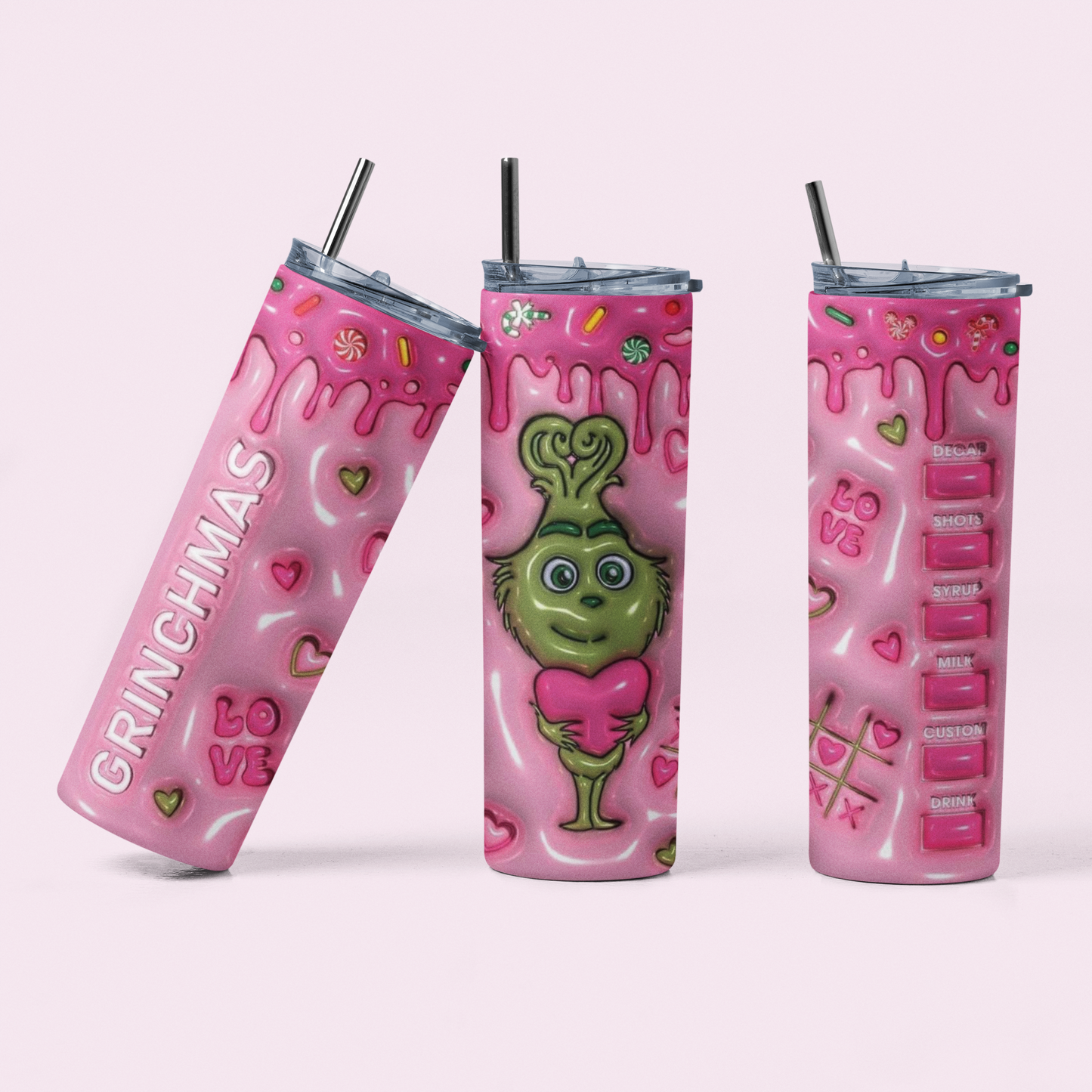 Pink Grinchmas 20oz Tumbler