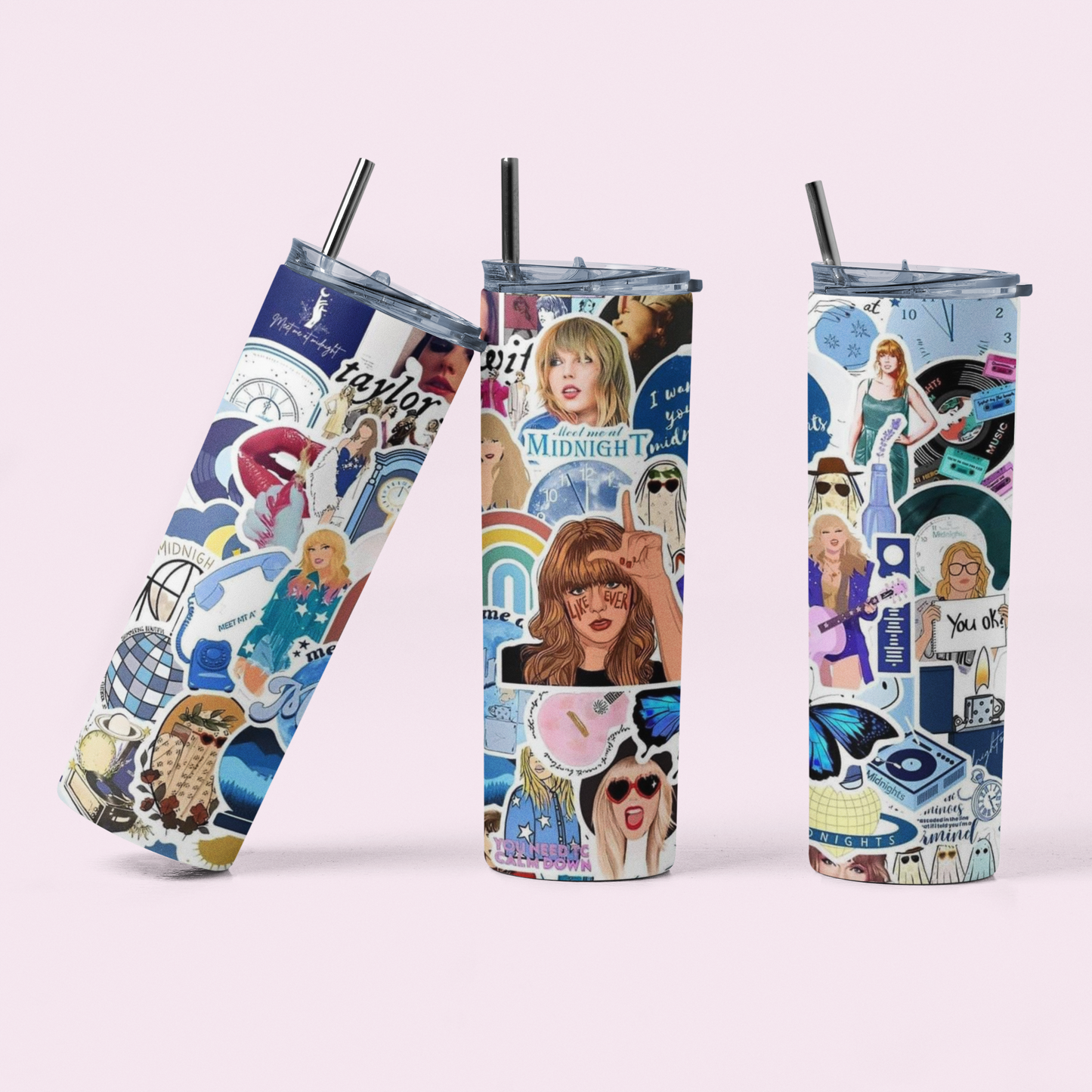 T Swiftie Collage 3 20oz Tumbler!