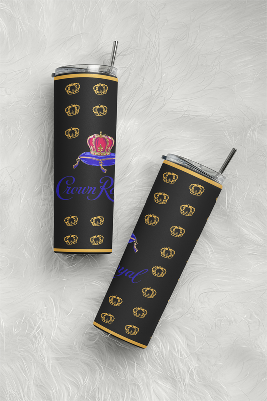 Crown Royal - Black 20oz Tumbler