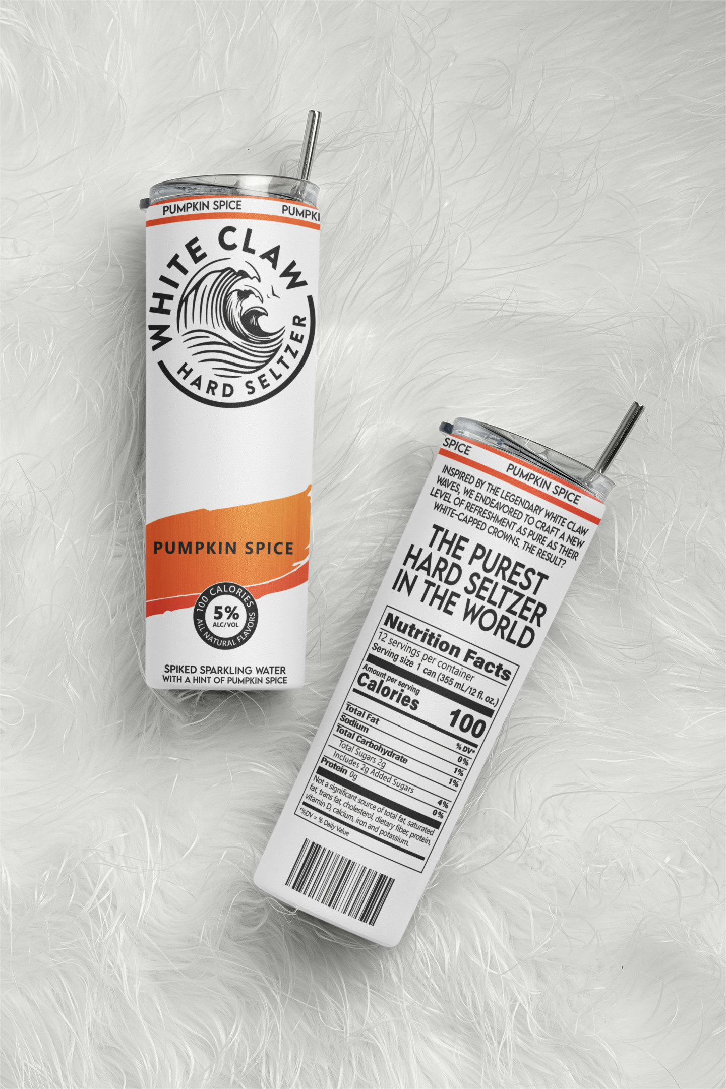 White Claw - Pumpkin Spice 20oz Tumbler