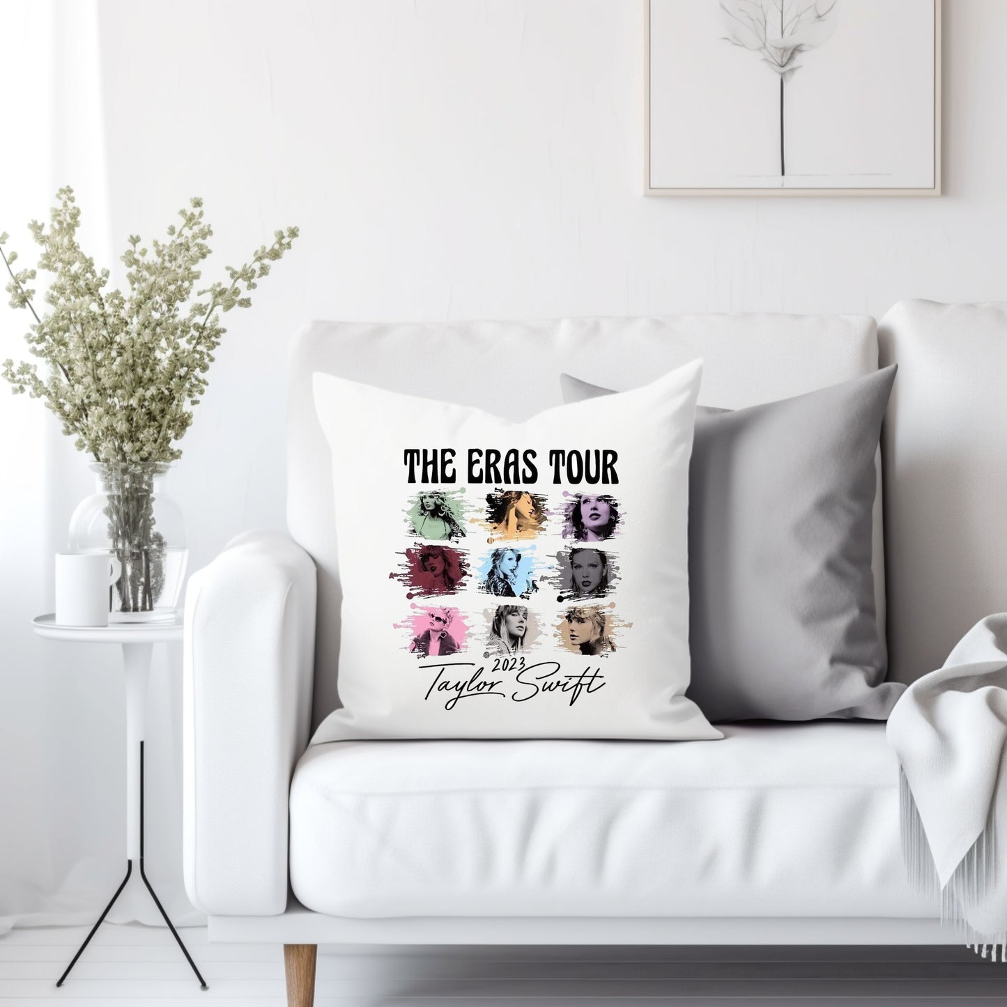 TS The Eras Tour - Throw Pillow Cover