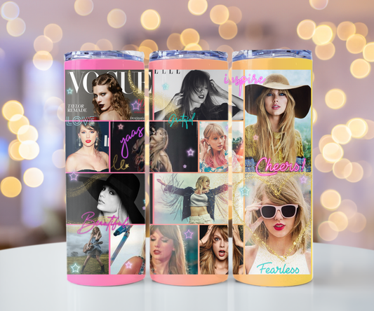 T Swiftie Collage 4 20oz Tumbler!