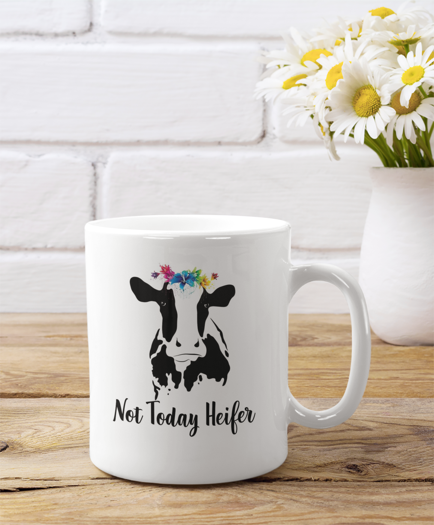 Not today heifer - Coffee Mug