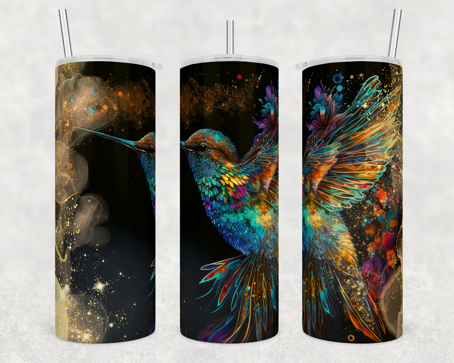 Magical hummingbird - Skinny Tumbler