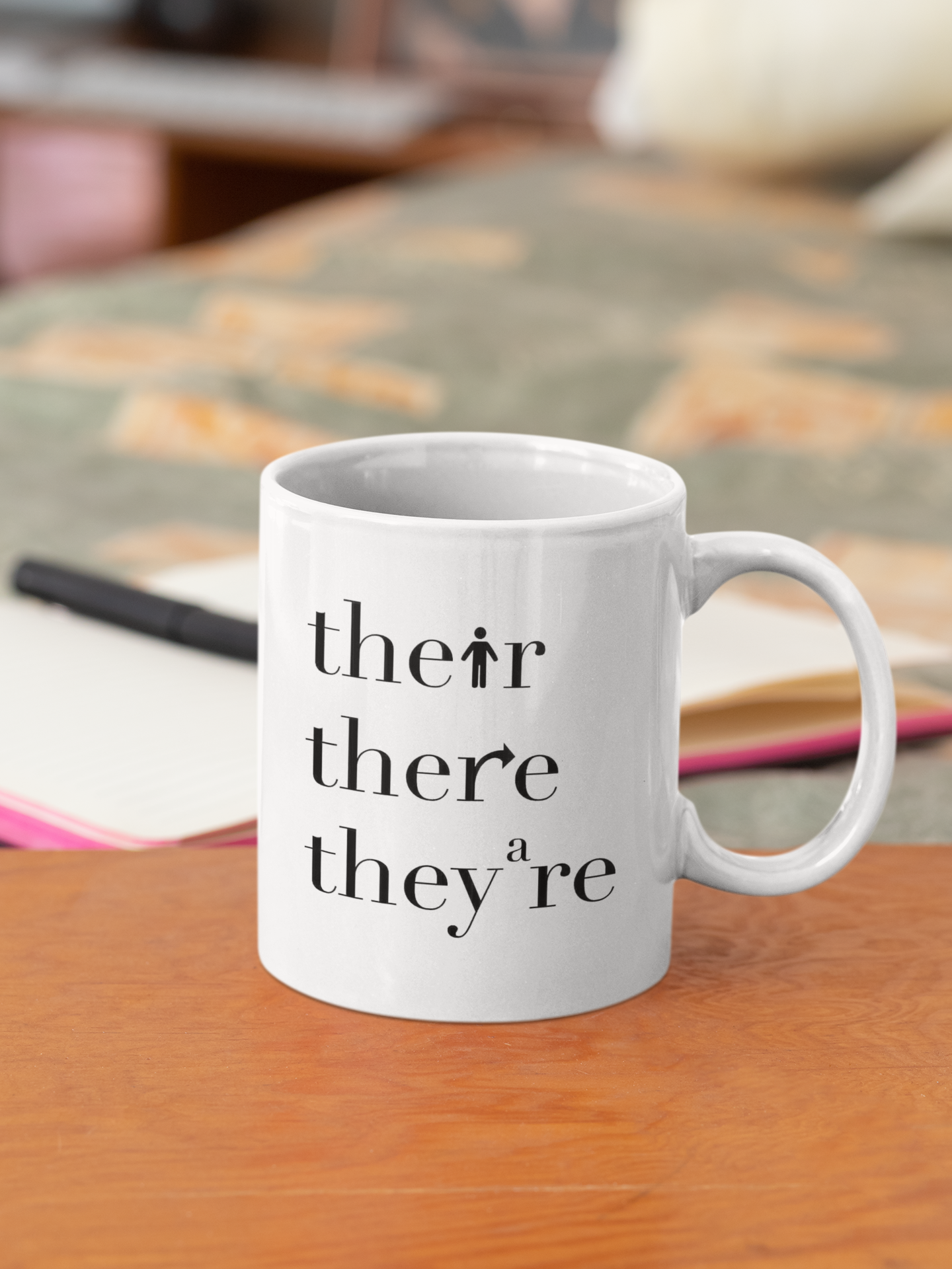 Their there they're - Coffee Mug