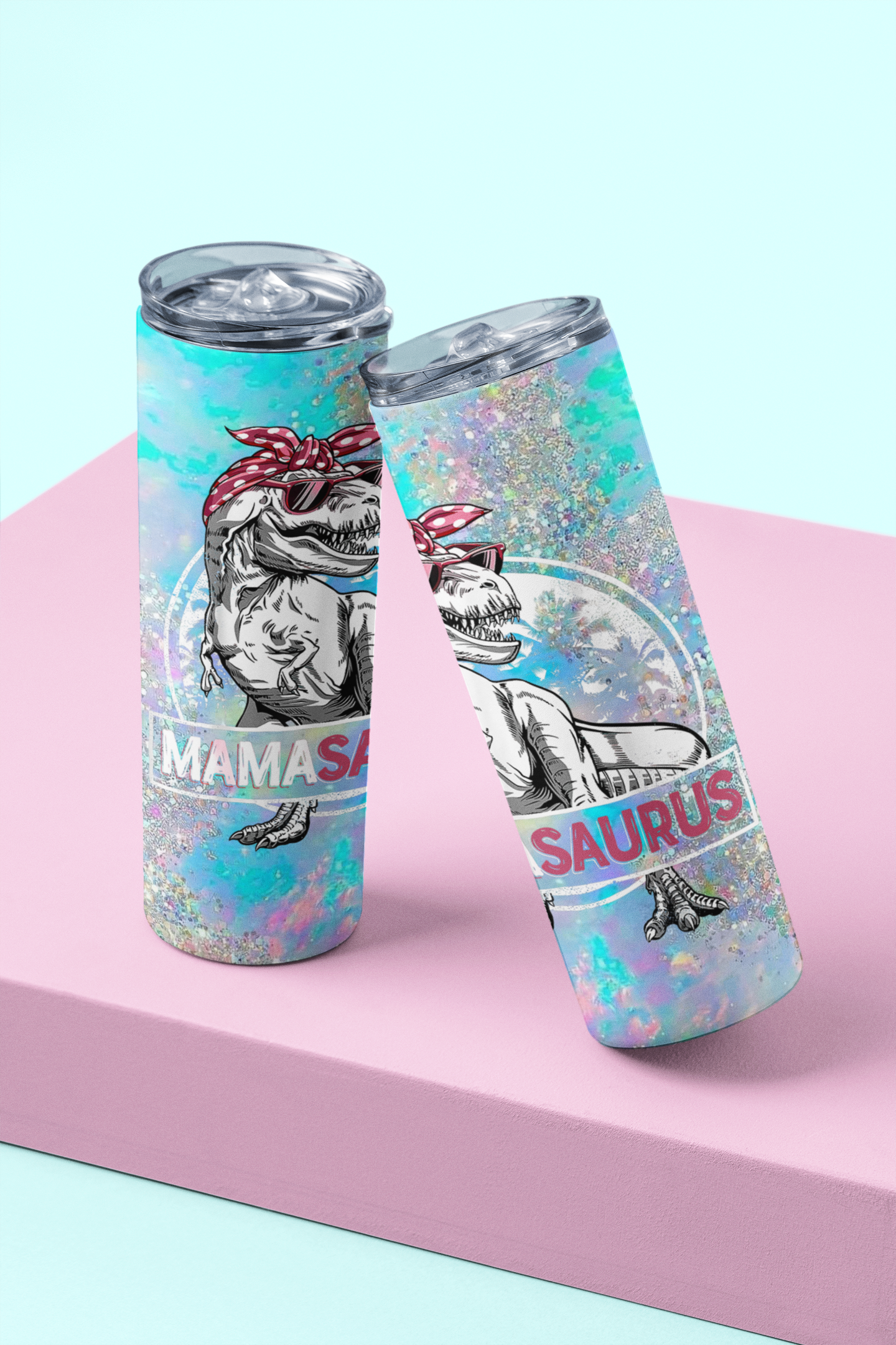 MAMAsaurus - Skinny Tumbler