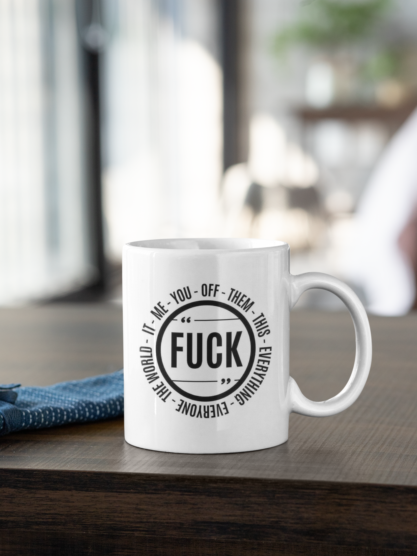 Fuck everything - Mug