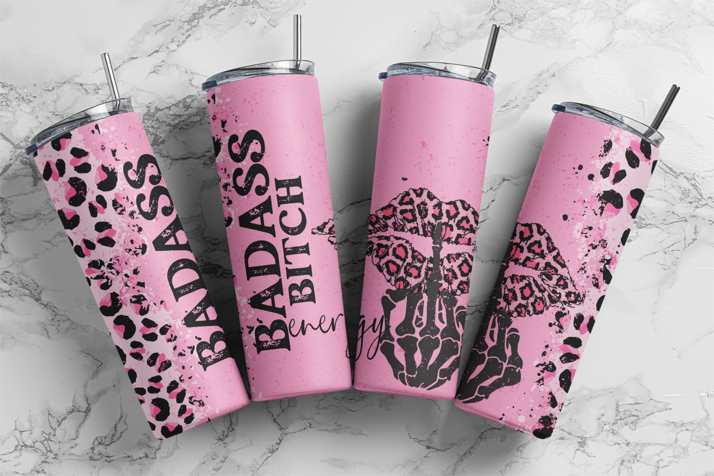 Badass Bitch - 20 oz Tumbler