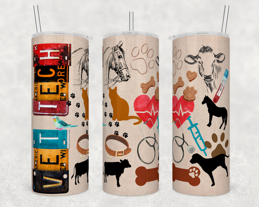 Vet Tech - Skinny Tumbler